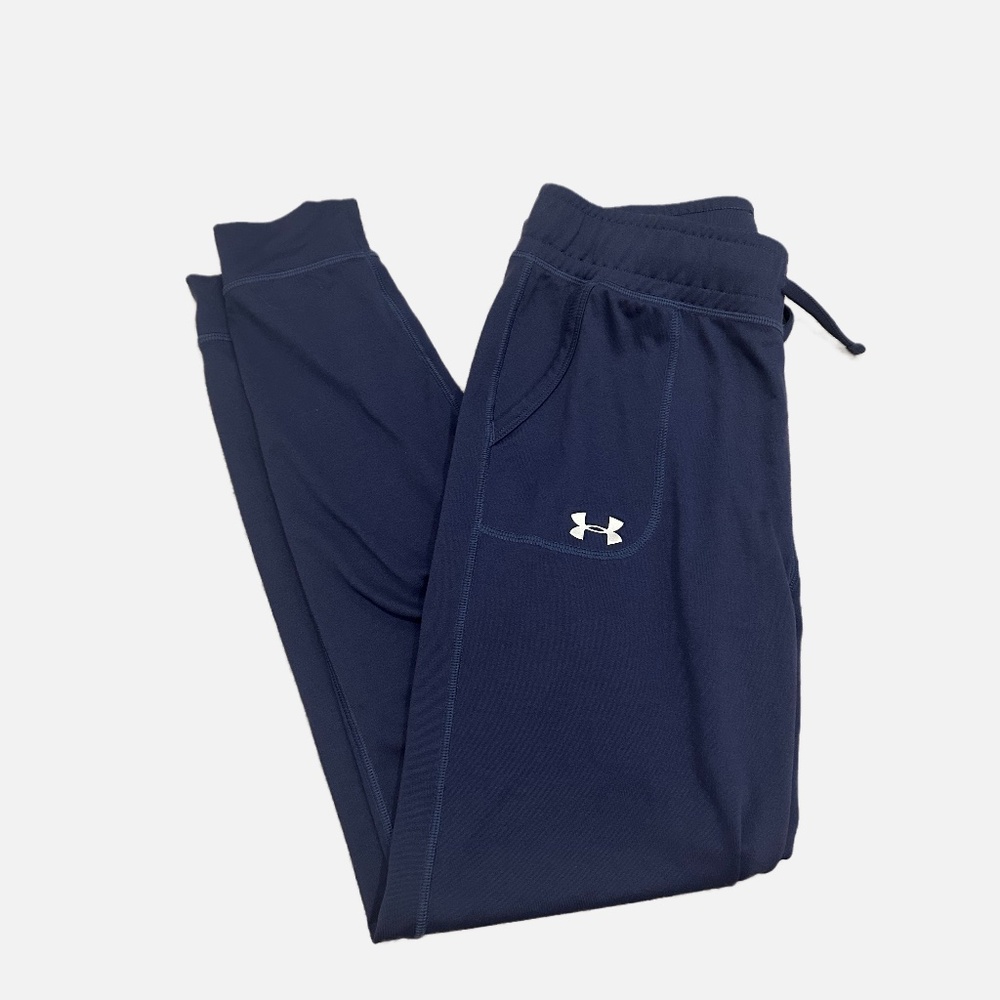 Under Armour navy joggers youth large fit like a women’s xs